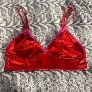 Parade luminous lace longline bra